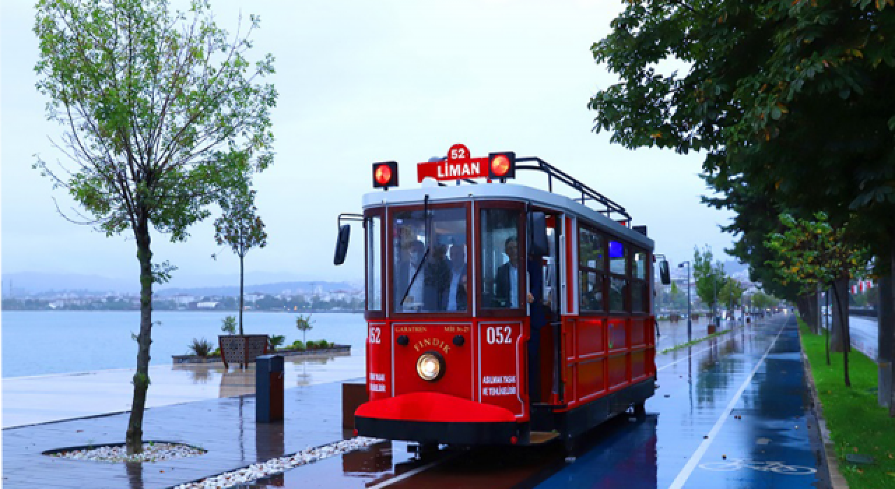 Ordu’da tekerlekli tramvay hattı kuruldu