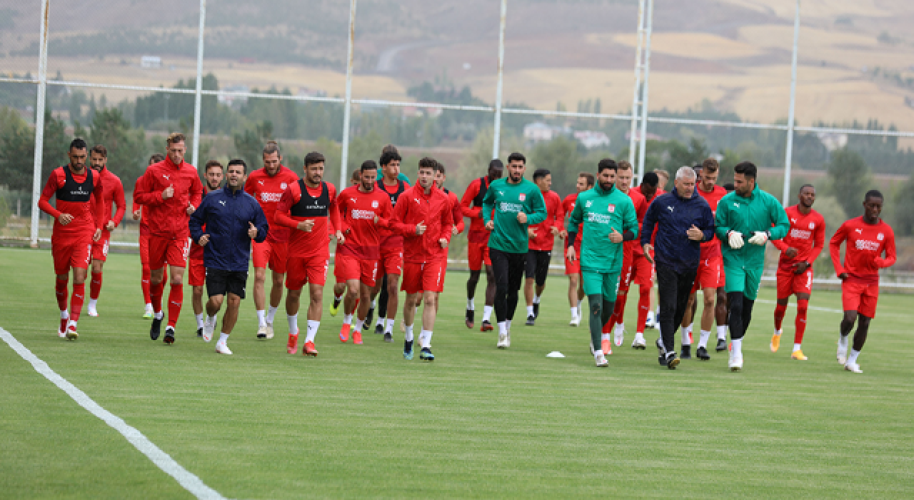 Sivasspor, Gaziantep maçı hazırlıklarını tamamladı