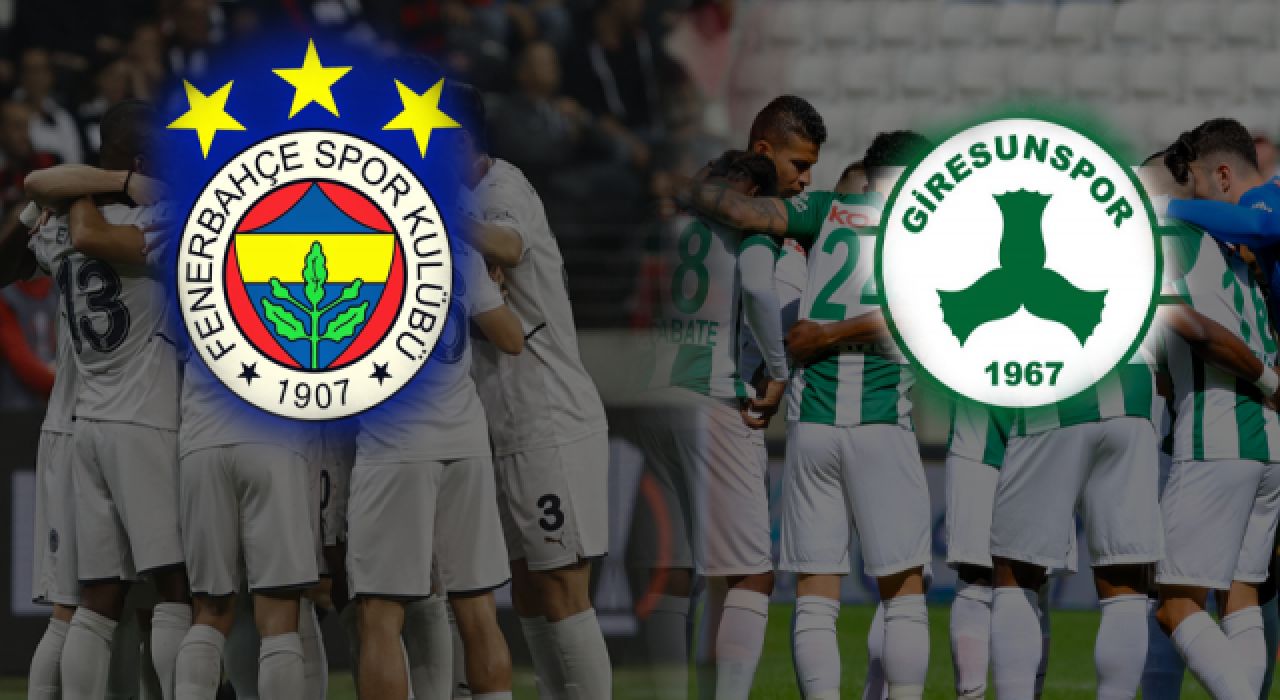 Süper Lig'in 6. haftasında Fenerbahçe ile Giresunspor karşı karşıya geliyor