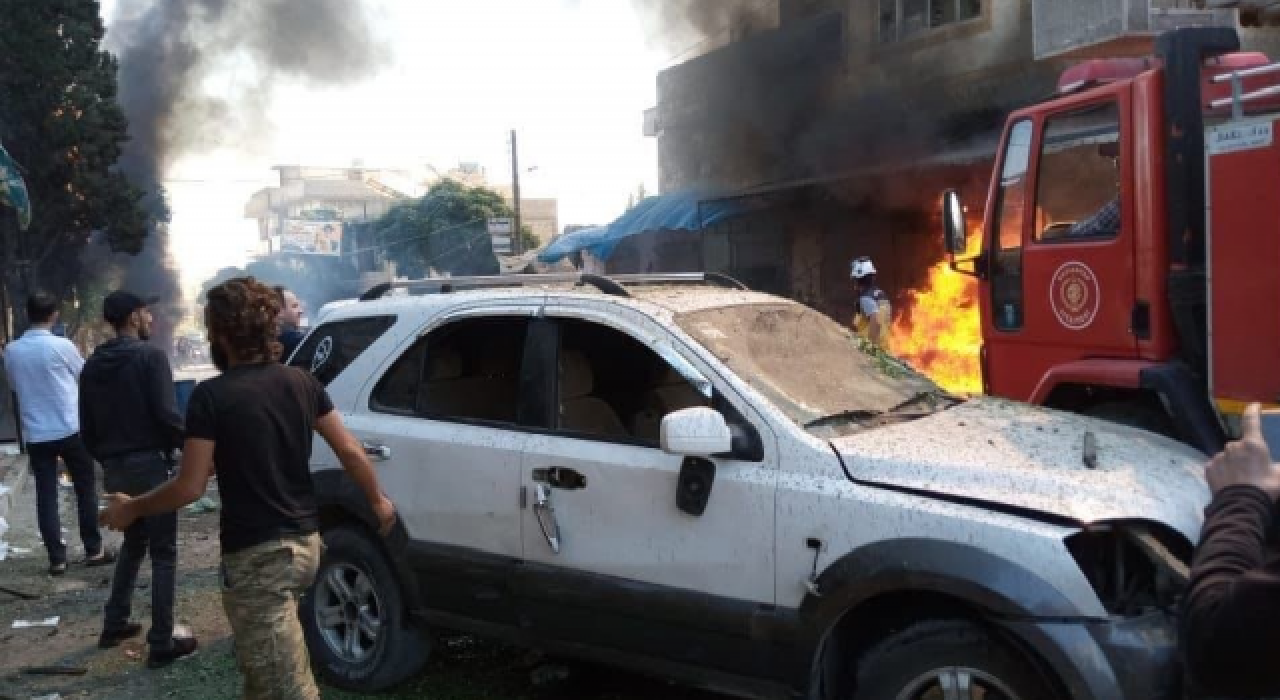 Terör örgütü PKK/YPG, Fırat Kalkanı'nda 2 masum sivili katletti