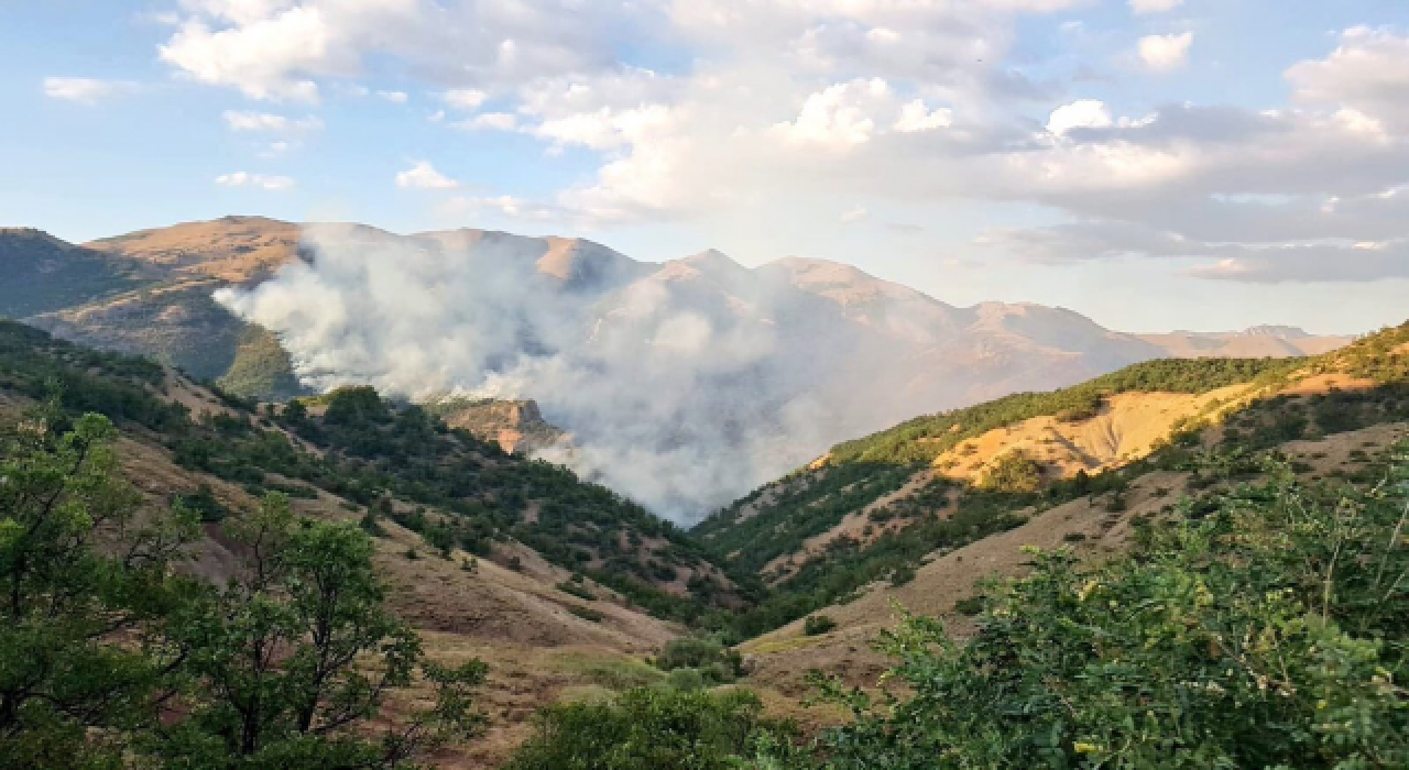 Tunceli'de yangınlar kontrol altına alındı