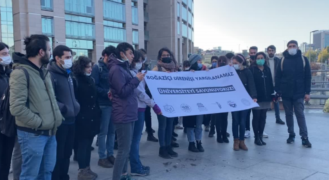 Boğaziçi protestoları nedeniyle hapsi istenen 97 kişinin yargılanmasına başlandı