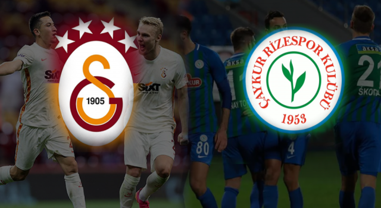 Galatasaray, Rizespor'u 3-2 yendi!