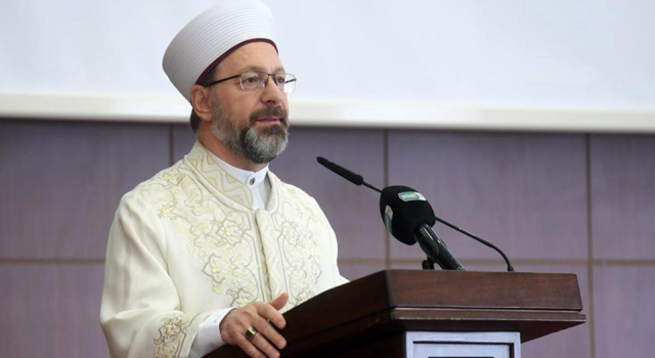 Diyanet İşleri Başkanı Ali Erbaş'tan "ahiret" açıklaması 