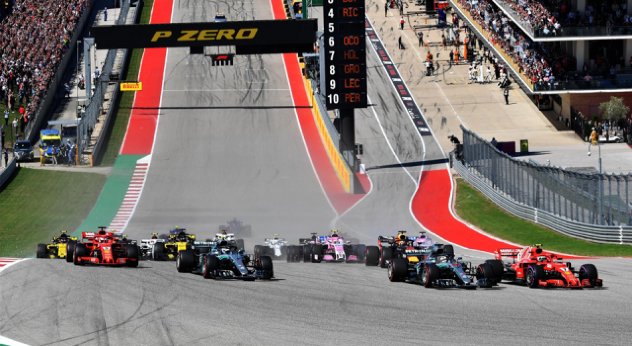 Formula 1'de heyecan ABD Austin'de devam edecek