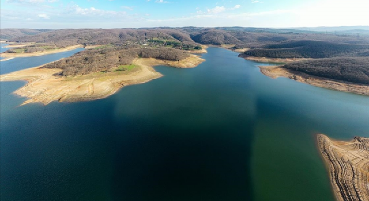 İstanbul'un barajlarındaki doluluk oranı yüzde 47,7 seviyesinde