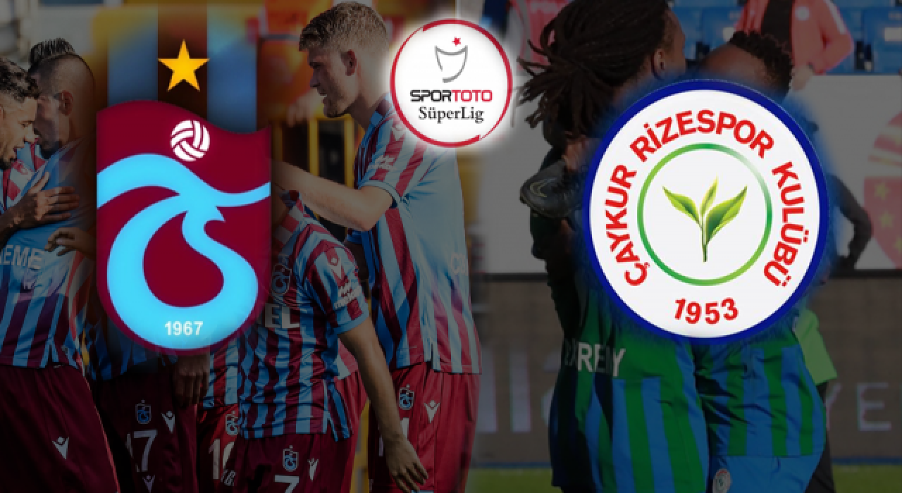 Karadeniz derbisinde Trabzonspor'un konuğu Çaykur Rizespor