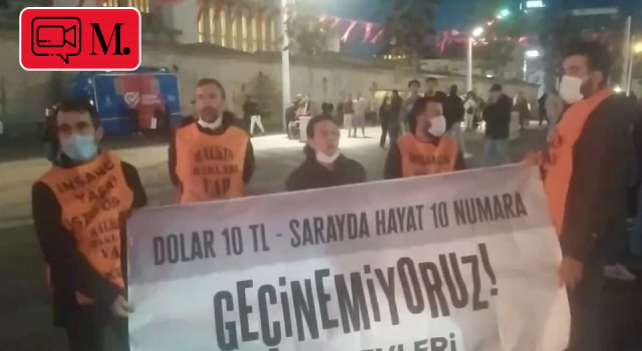 Halkevleri'nden dolar protestosu