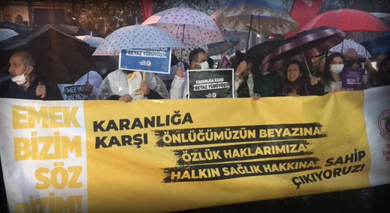 İstanbul Tabip Odası'ndan "Beyaz Yürüyüş"