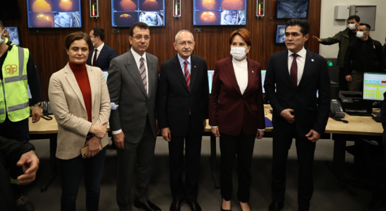 Kılıçdaroğlu, Akşener ve İmamoğlu, İBB'nin açılışında