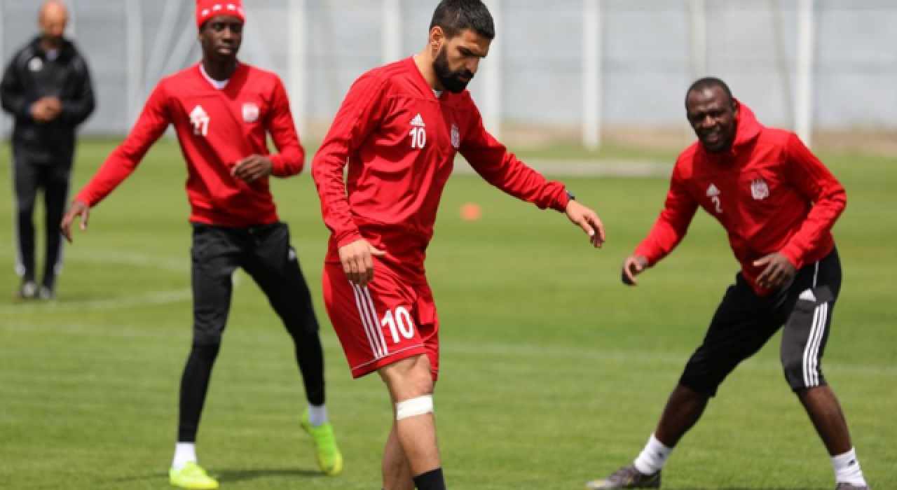 Sivasspor, Başakşehir maçının hazırlıklarını tamamladı