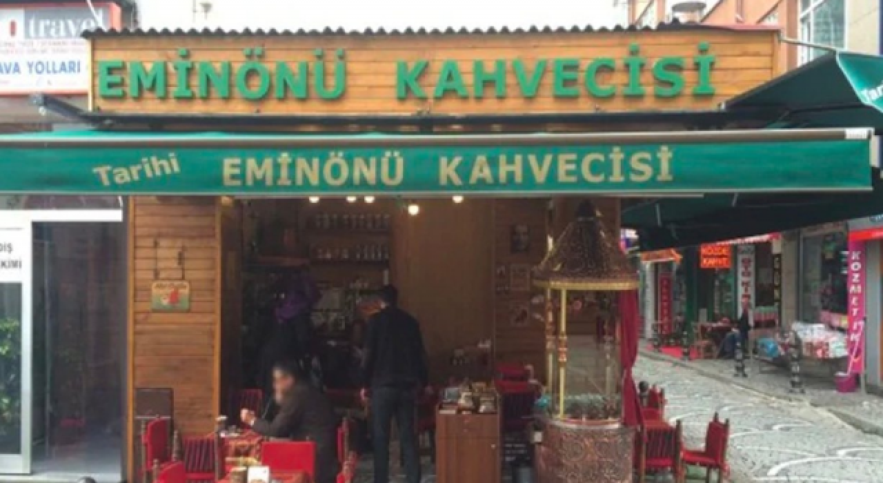 Tarihi Eminönü Kahvecisi'nde "taciz ve darp" iddiası