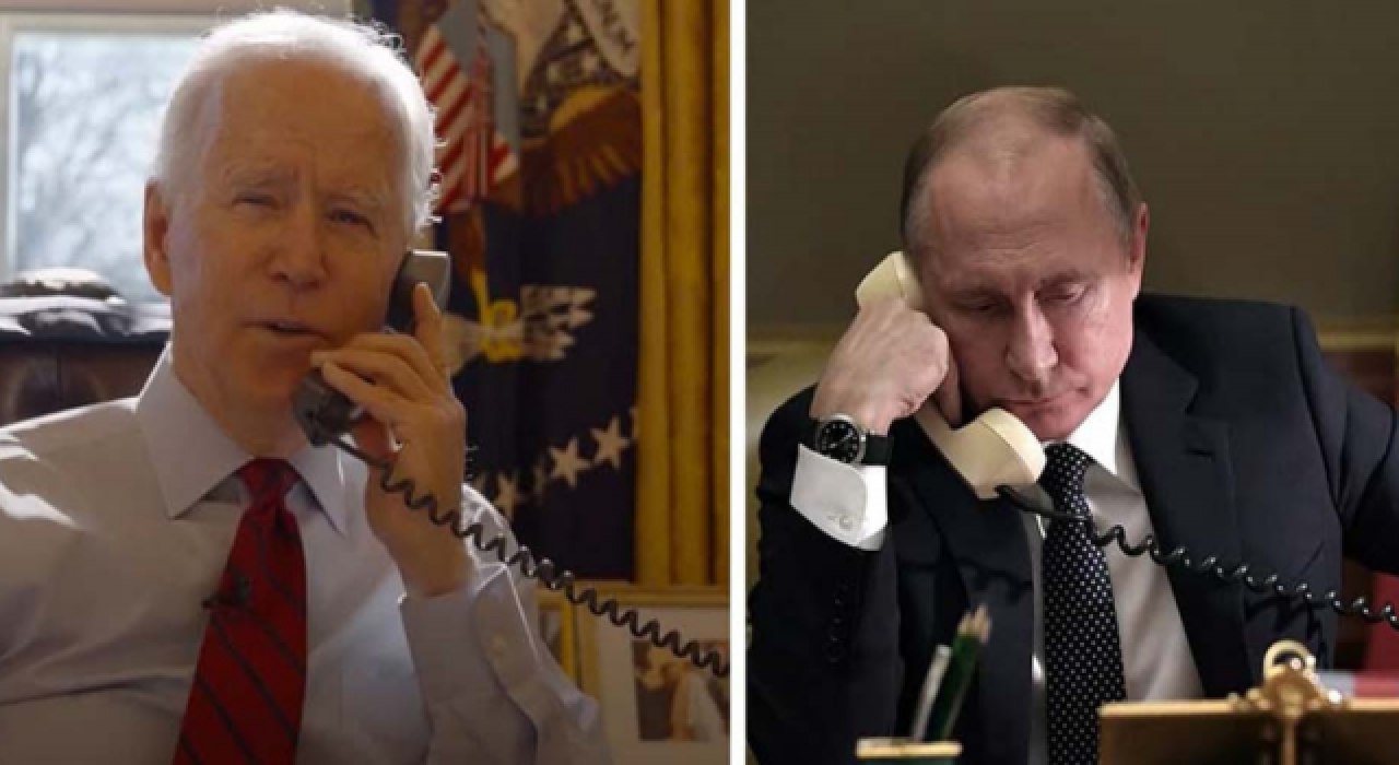 Biden ile Putin yarın telefon görüşmesi gerçekleştirecek