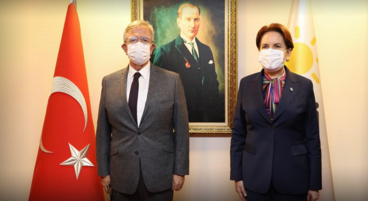 Meral Akşener, Mansur Yavaş ile görüştü