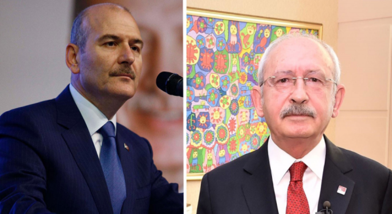 Süleyman Soylu'dan Kemal Kılıçdaroğlu'na suç duyurusu