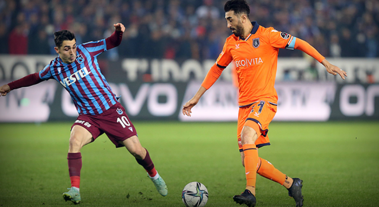 Trabzonspor-Başakşehir maçından gol çıkmadı!