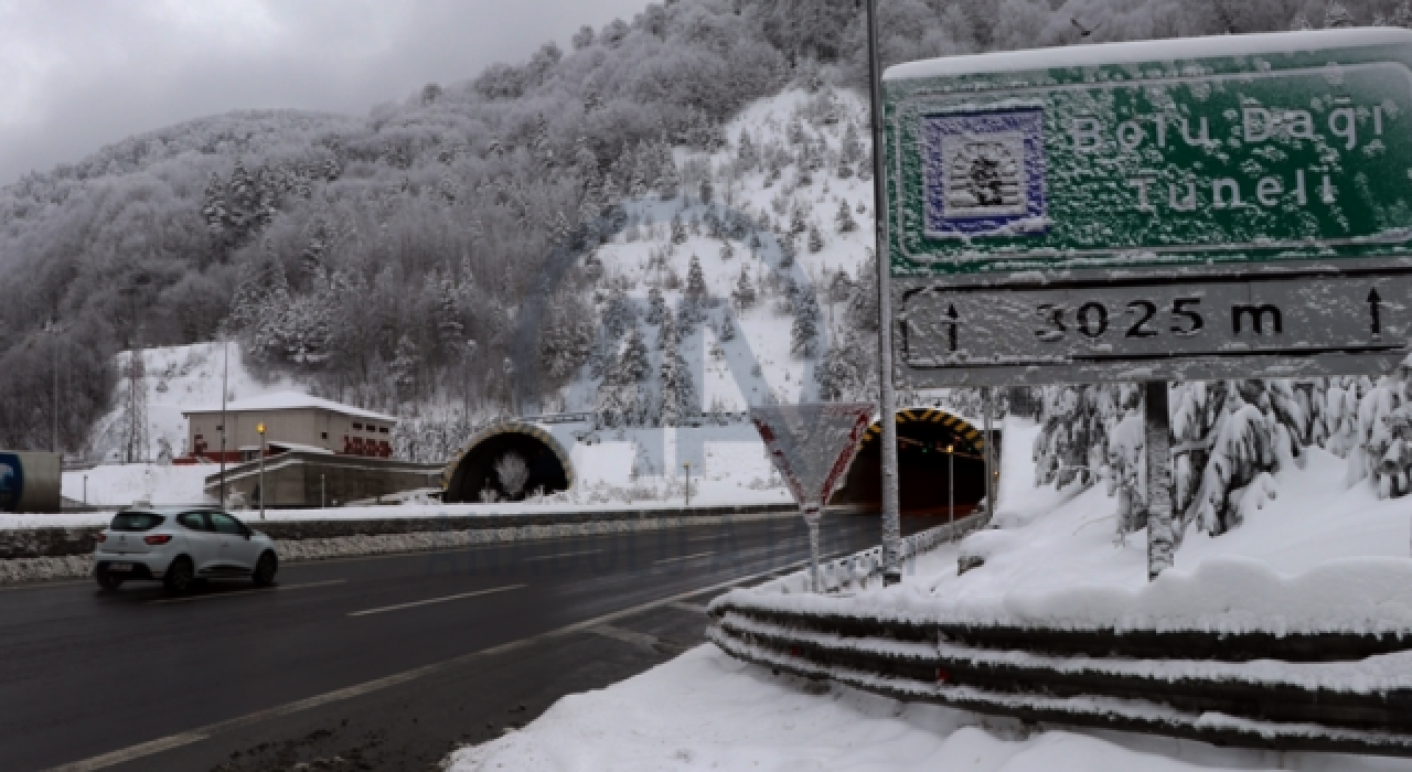 Bolu Tüneli bu gece trafiğe kapatılacak