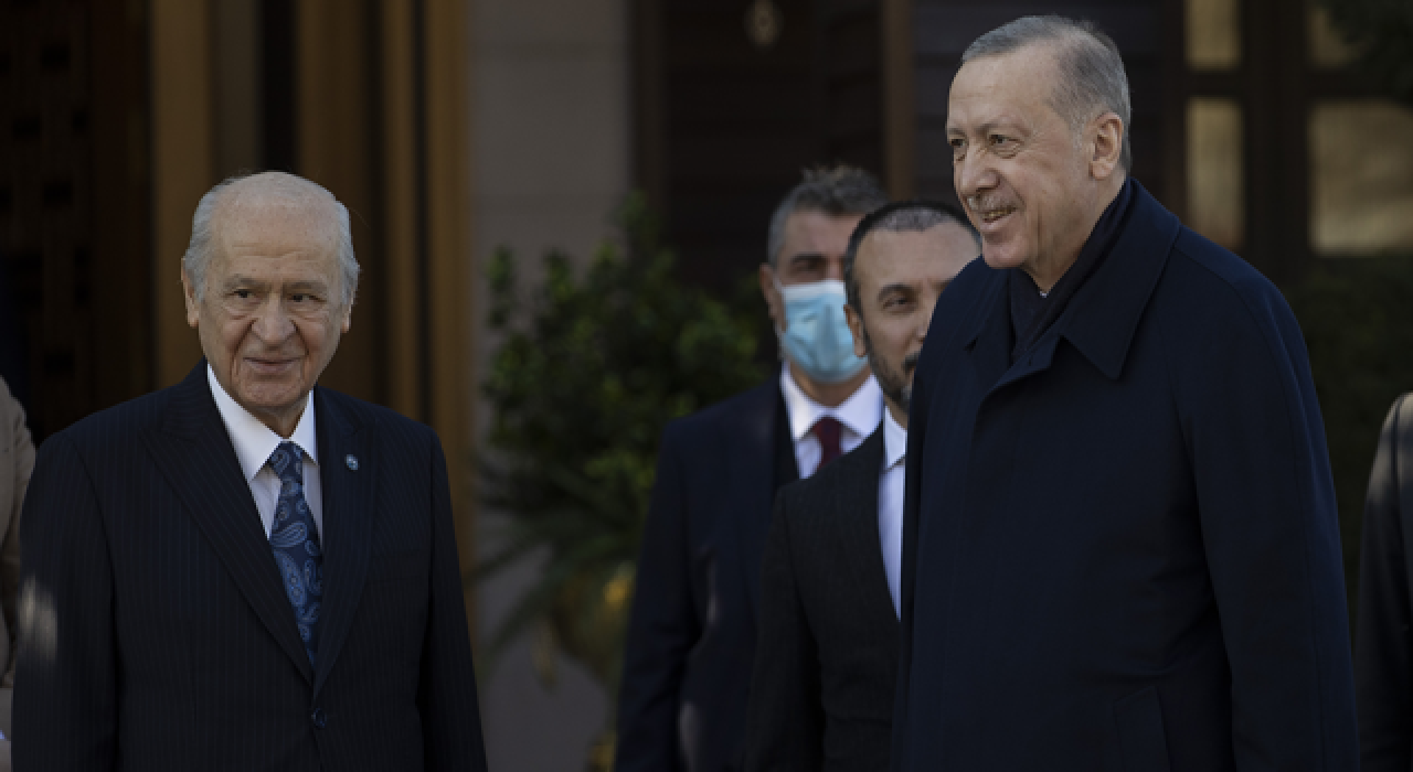 Cumhurbaşkanı Erdoğan, bugün Bahçeli ile evinde görüştü