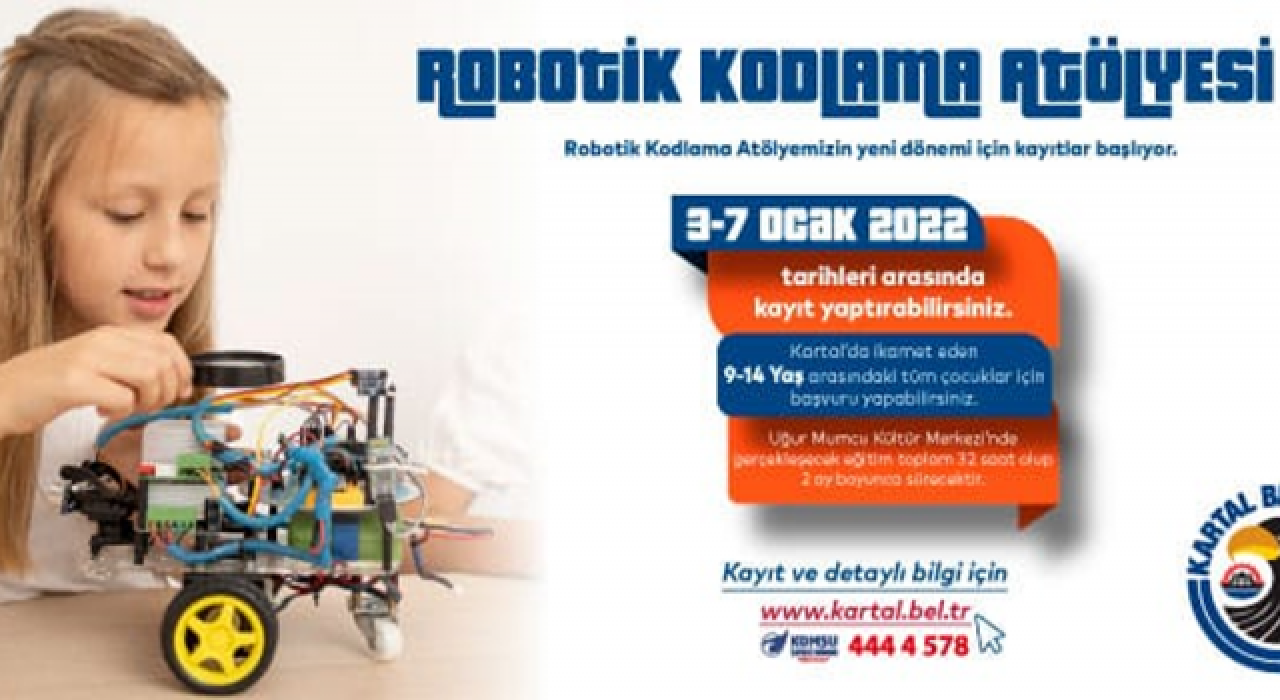 Kartal Belediyesi Robotik Kodlama Atölyesi