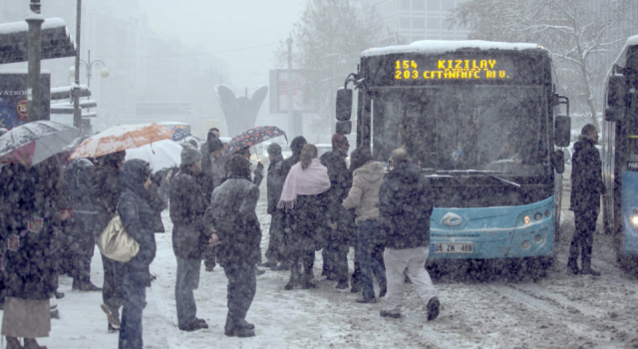 Meteoroloji'den Ankara'ya kar yağışı uyarısı