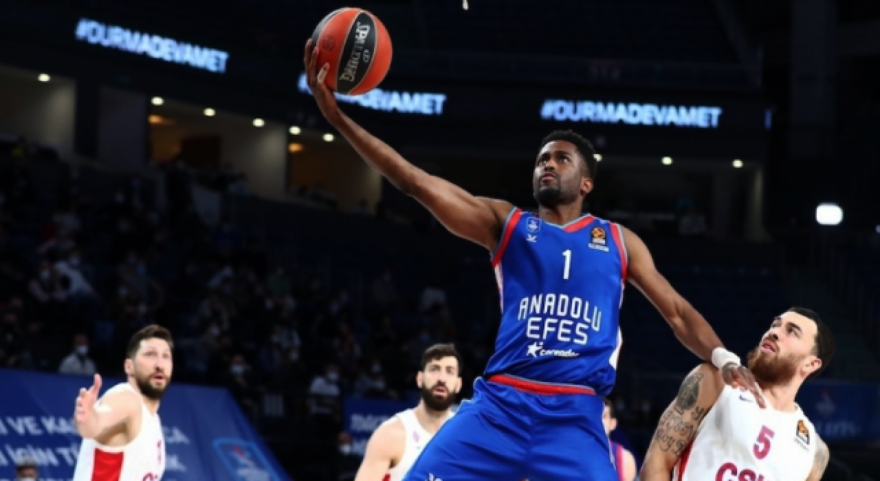 Anadolu Efes, CSKA Moskova'yı 99-97 mağlup etti