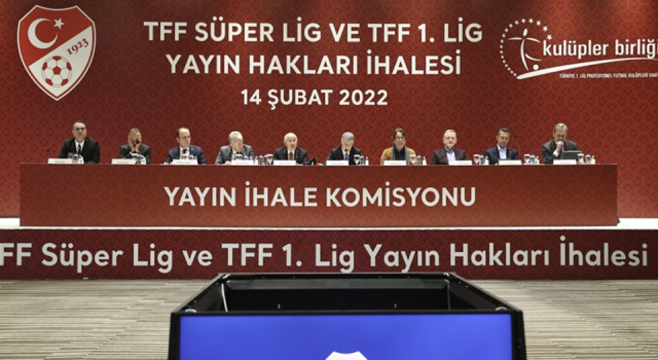 Futbolda yayın hakları ihale komisyonu toplandı