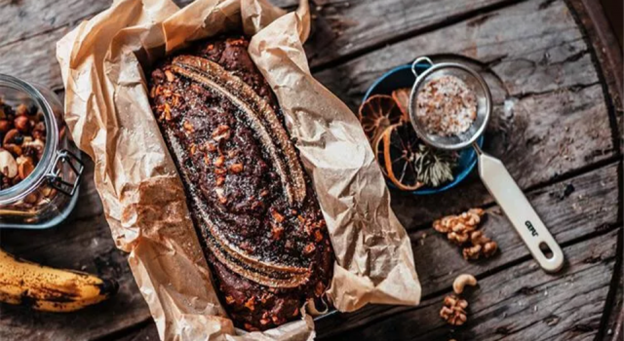 Glutensiz Muzlu Çikolatalı Kek Tarifi