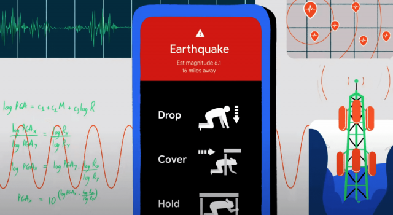 Google, deprem uyarı sistemi geliştirdi