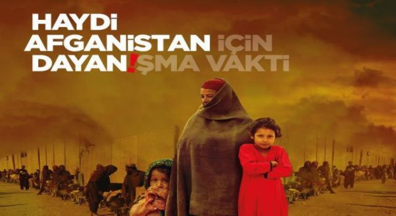 Kızılay’dan Afganistan için yardım kampanyası