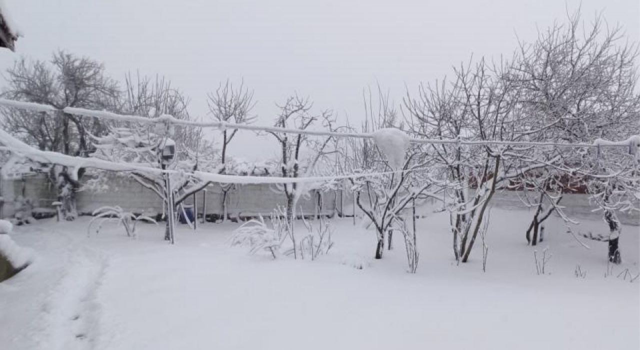 Trakya'da kar yağışı başladı