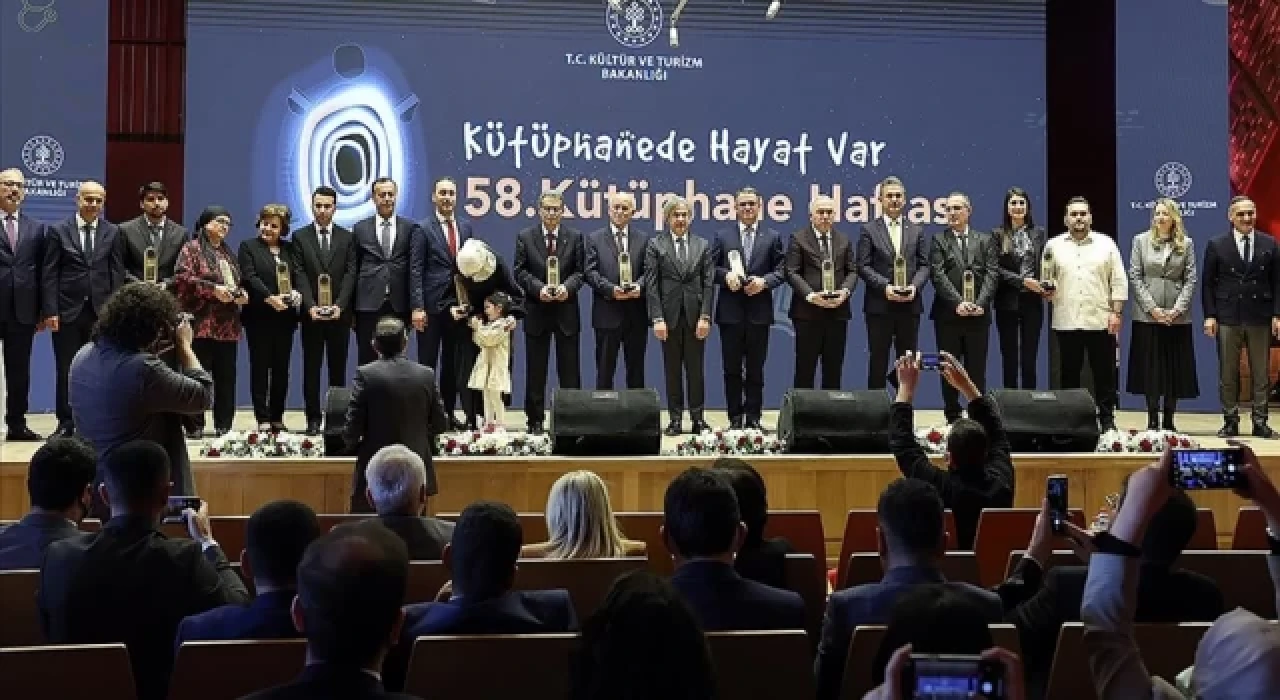 58. Kütüphane Haftası "Kütüphanede Hayat Var" sloganıyla başladı