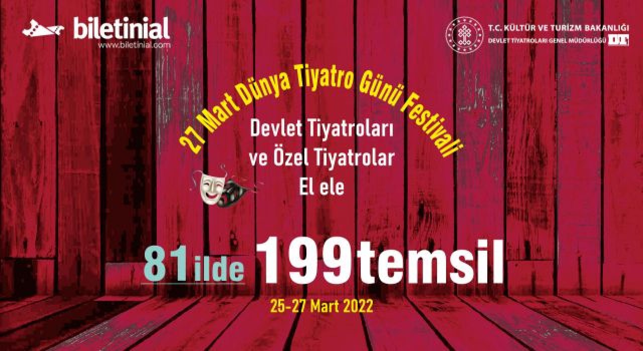 “Dünya Tiyatro Günü”nü teknolojisiyle destekliyor