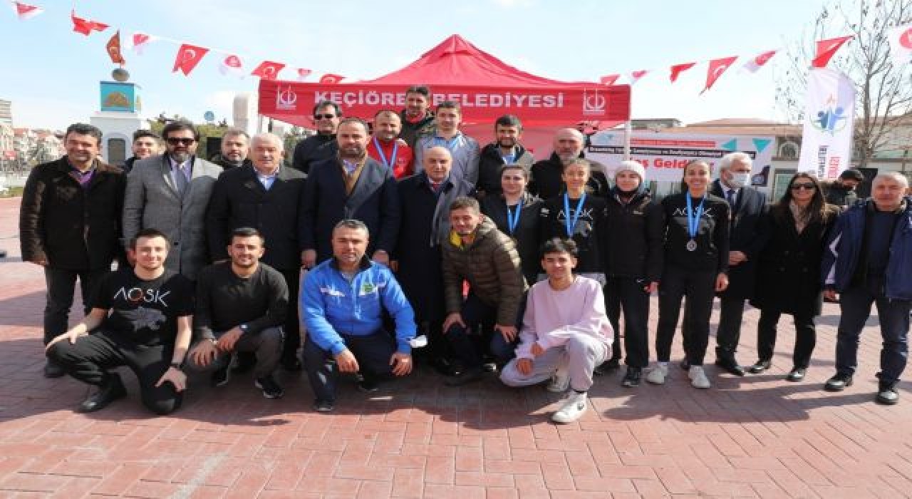 Engelsiz sporcular olimpiyatlar için Keçiören'de yarışıyor