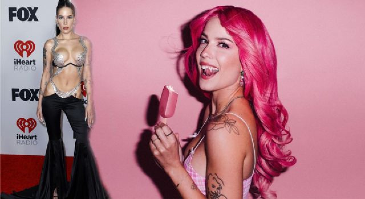 Halsey'in kıyafetine hayranları yorum yağdırdı