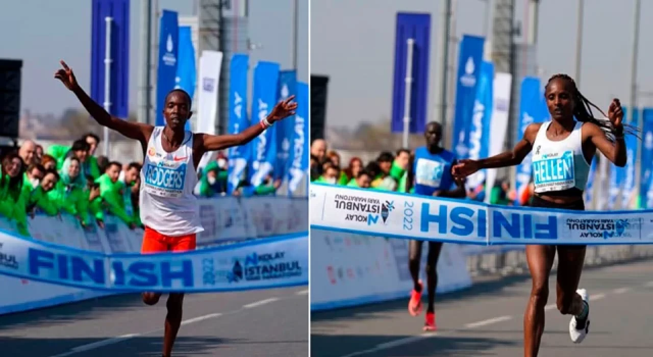 İstanbul Yarı Maratonu'nun kazananları