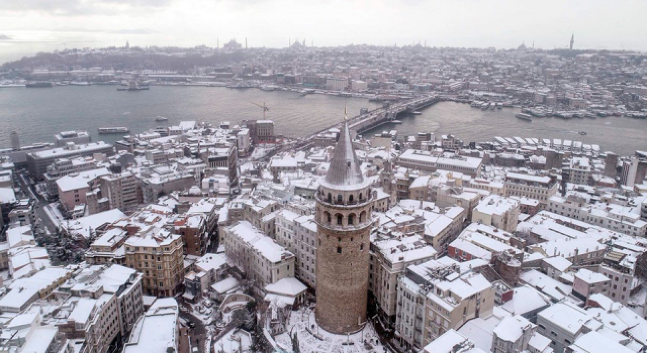 İstanbul'da kar tatili!