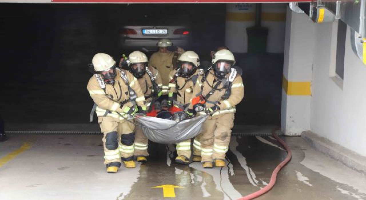 Kartal’da Yangın Anında Müdahale Tatbikatı Yapıldı 