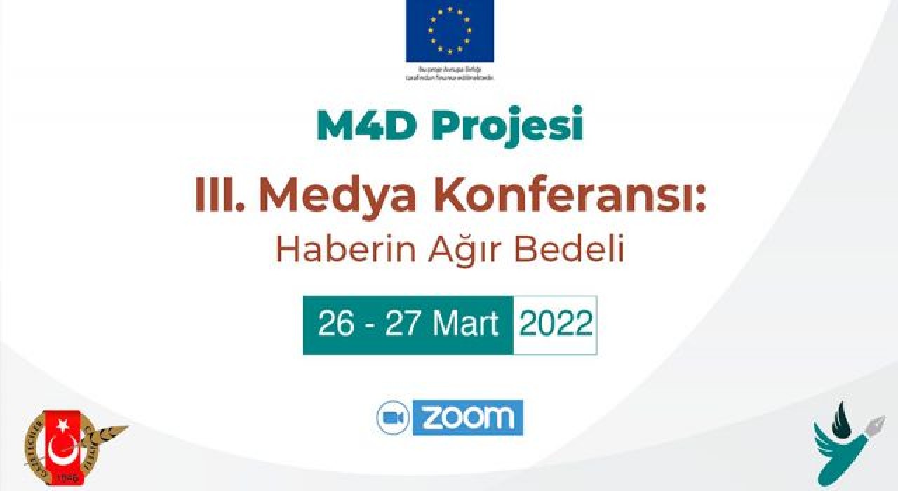 M4D Projesi, III. Medya Konferansı “Haberin Ağır Bedeli” Başlığıyla Toplanıyor