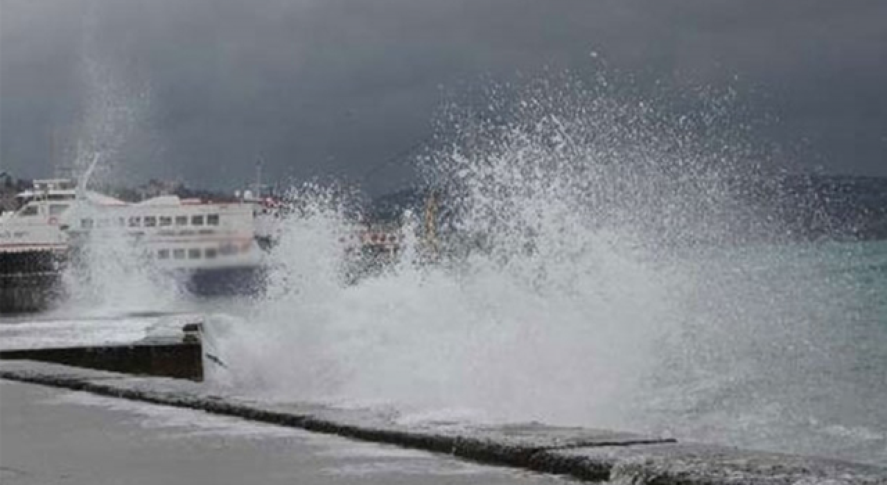 Meteoroloji'den Marmara Denizi için fırtına uyarısı