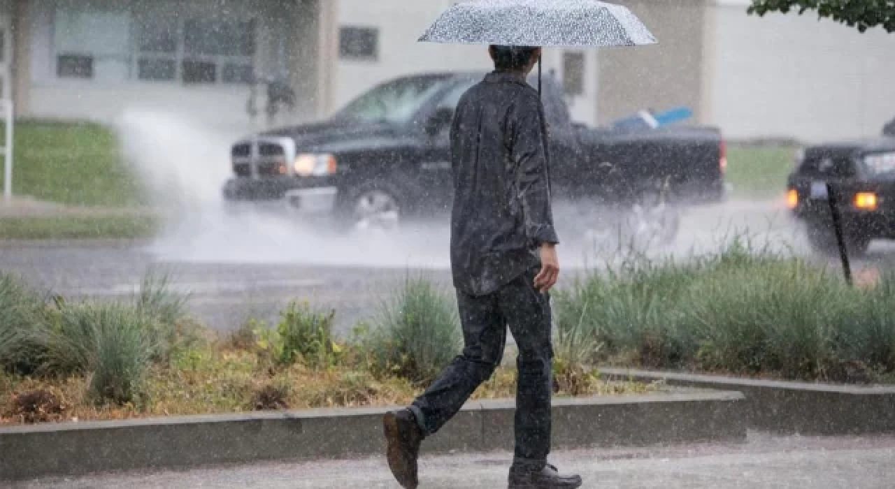 Meteoroloji'den sağanak yağış uyarısı