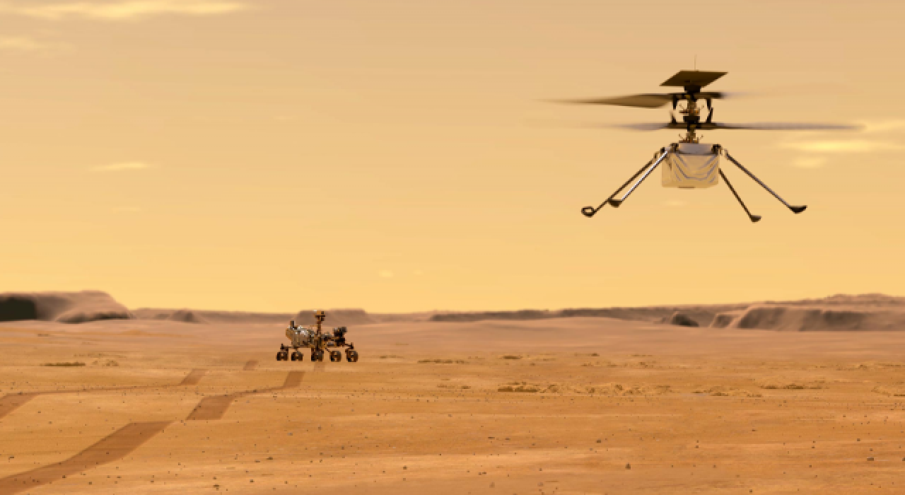 NASA'nın Mars helikopteri Ingenuity 21'inci uçuşunu tamamladı