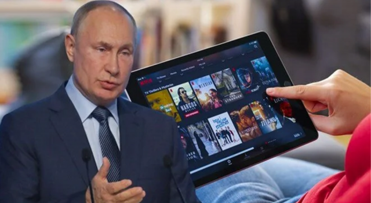 Netflix Rusya'daki projelerini durdurdu