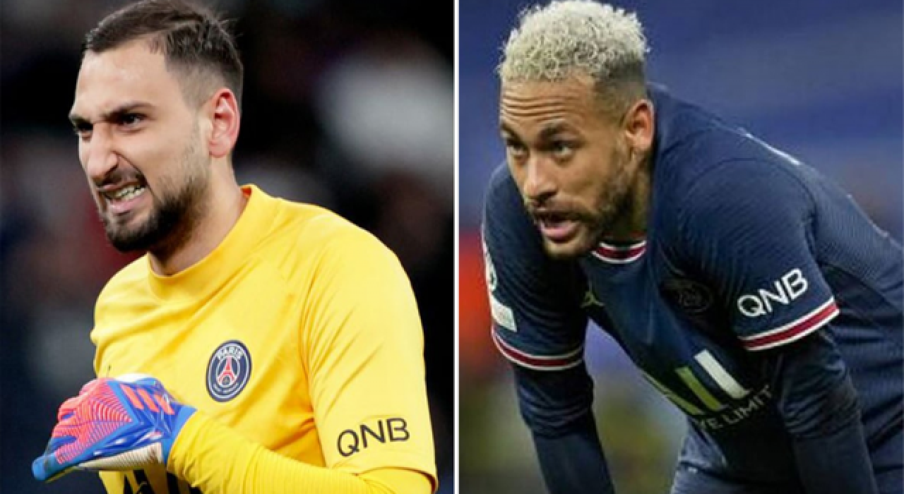 PSG karıştı; Neymar ile Donnarumma birbirine girdi