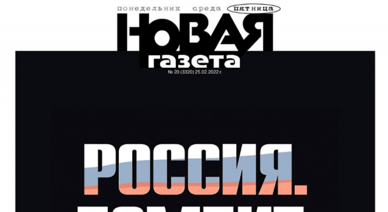 Rusya’da yayın yapan 'Novaya Gazeta', tehditler sonrası Ukrayna haberlerini kaldırdı