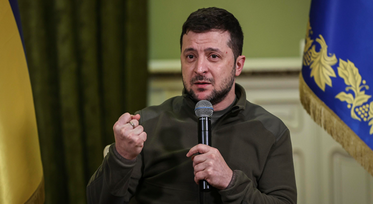 Zelenskiy: "Düşman, Kieve ancak hepimizi yok etmesi halinde girebilir"