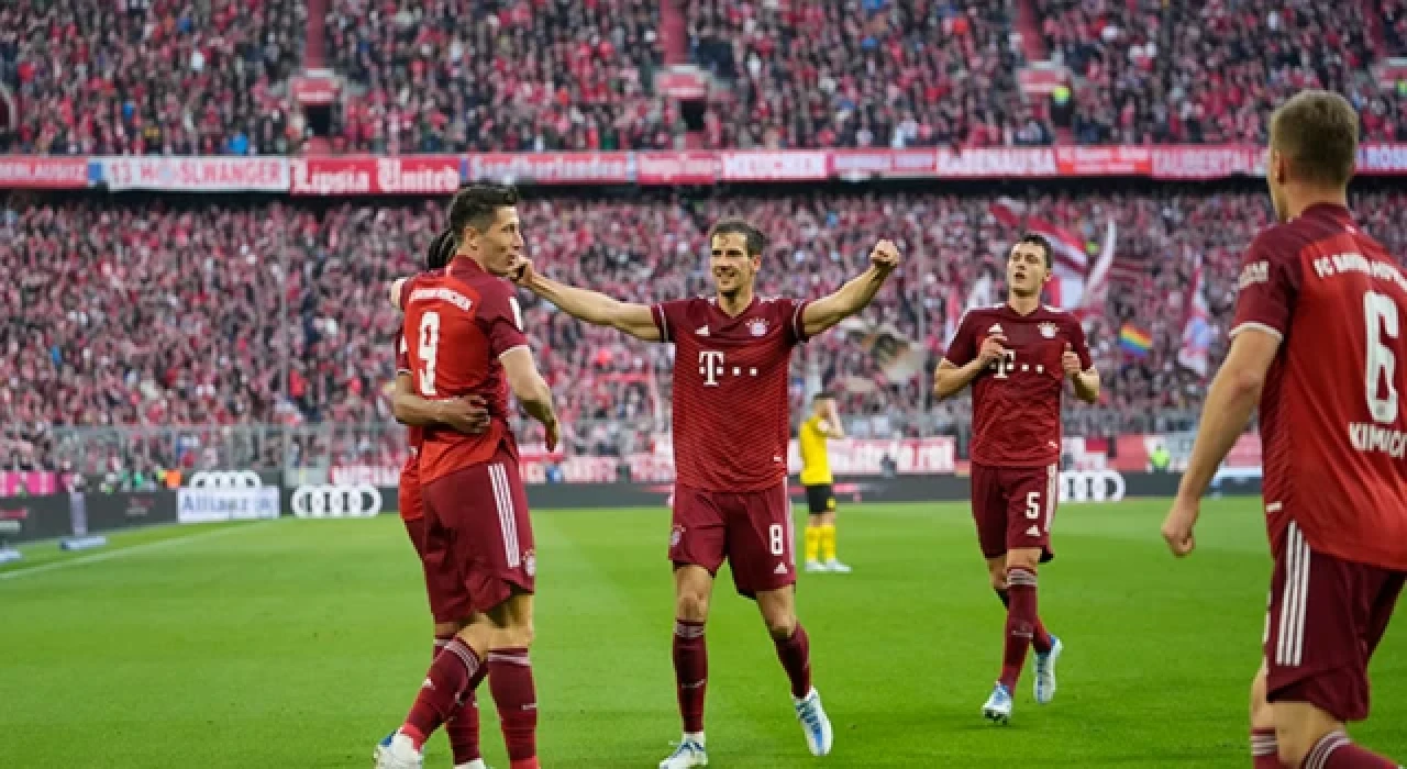 Bayern Münih, Bundesliga'da üst üste 10. defa şampiyon