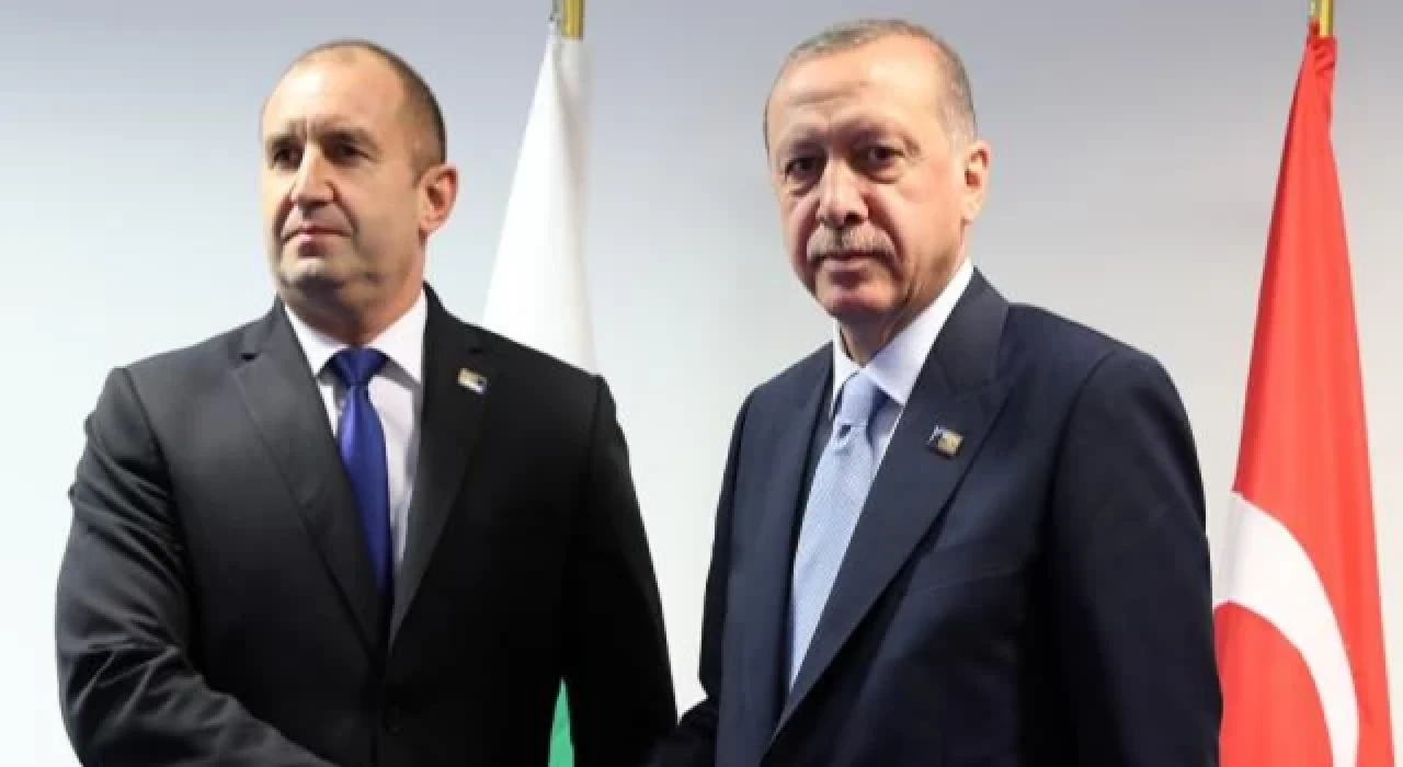 Cumhurbaşkanı Erdoğan, Rumen Radev ile görüştü