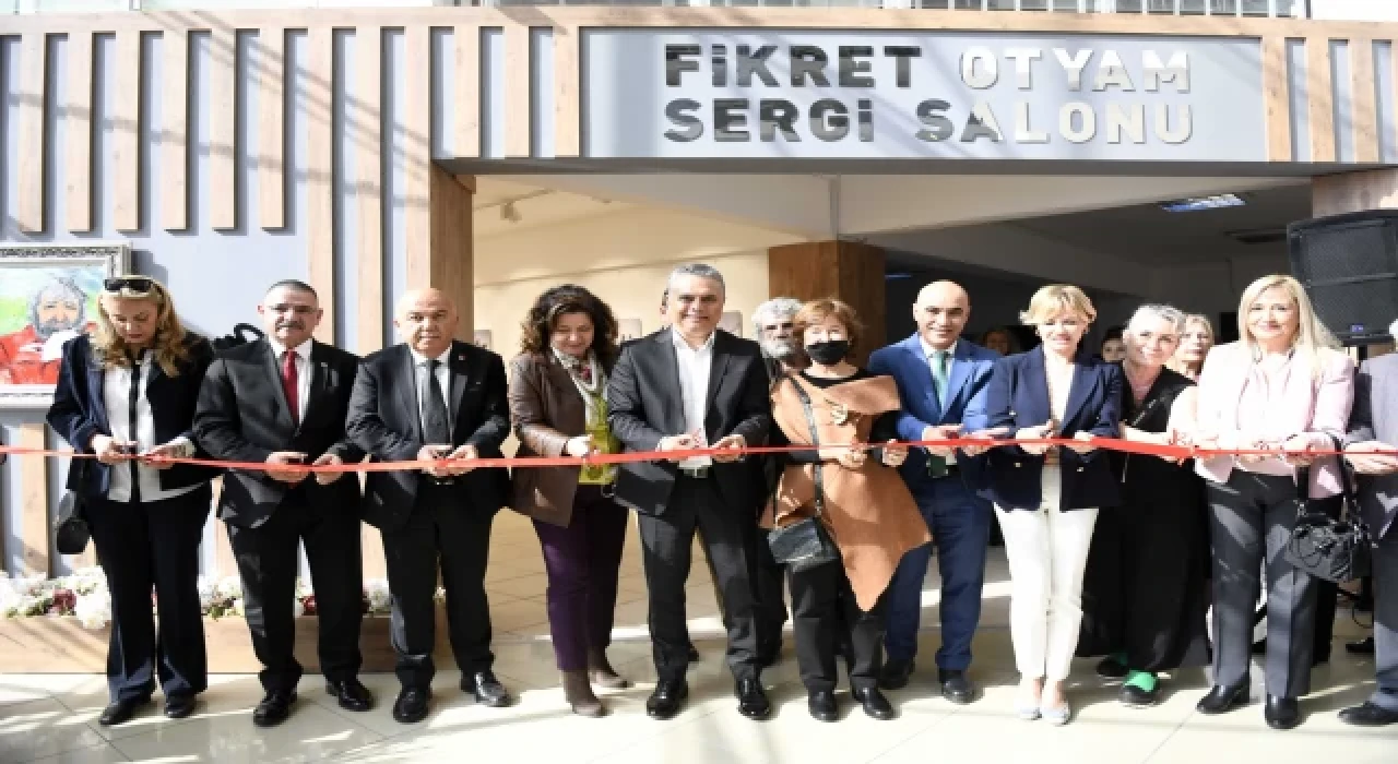 Fikret Otyam Sergi Salonu açıldı