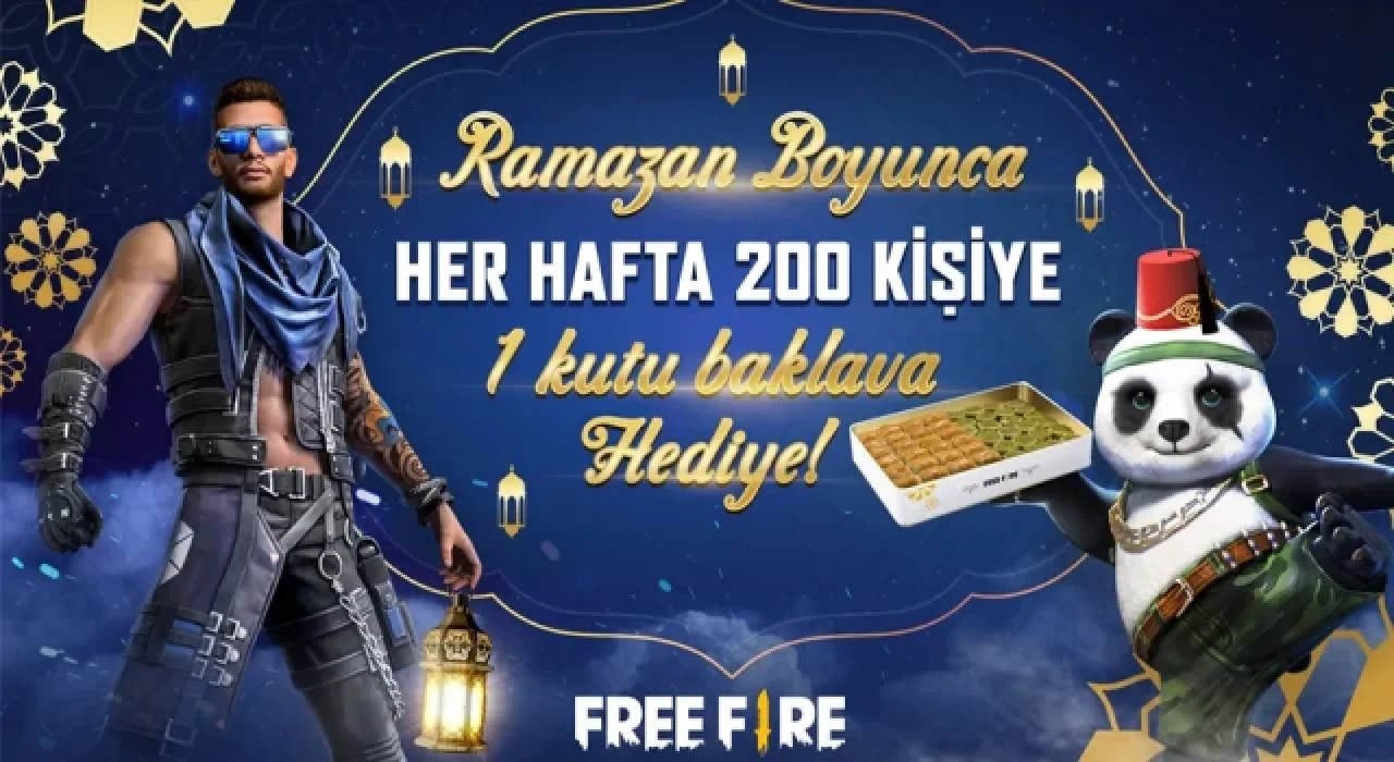 Free Fire, Ramazan’da oyunculara bir ton baklava dağıtacak