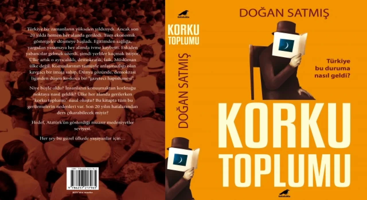 Gazeteci Doğan Satmış’tan yeni kitap: Korku Toplumu